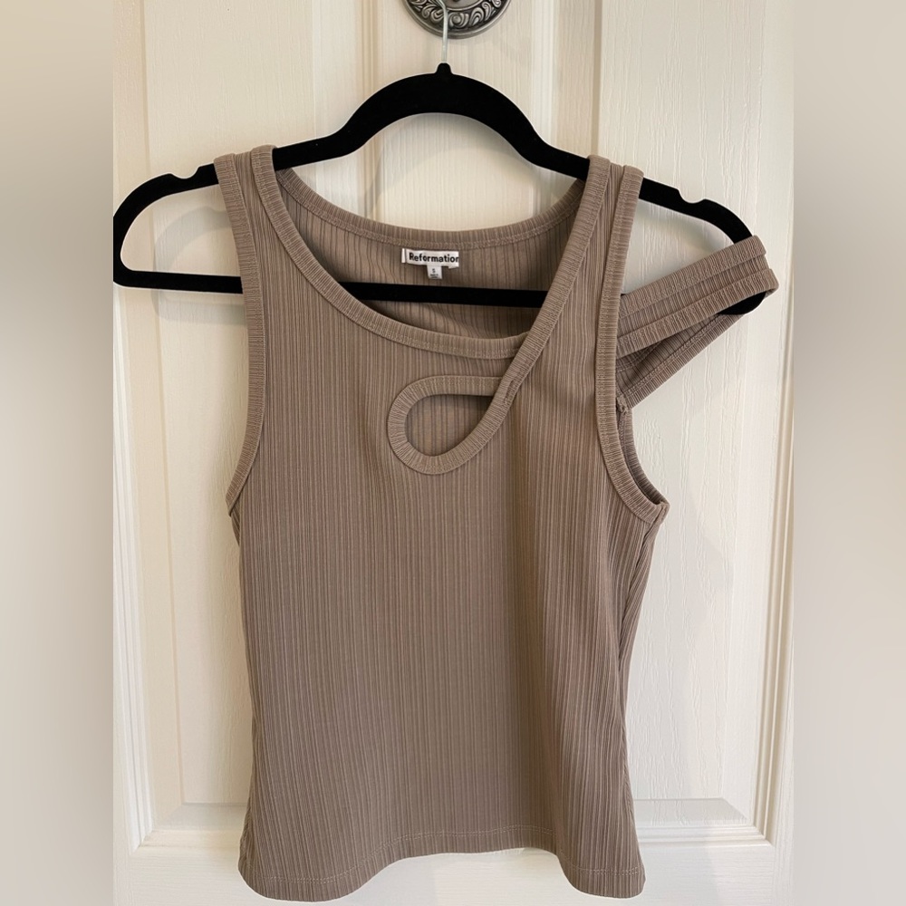 Taupe Reformation Tank Top